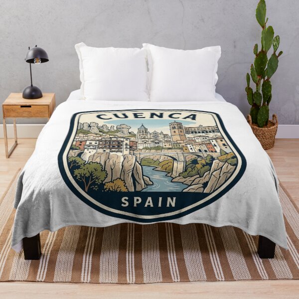 Item preview, Emblema de viaje vintage de Cuenca, España designed and sold by k3rstman1.