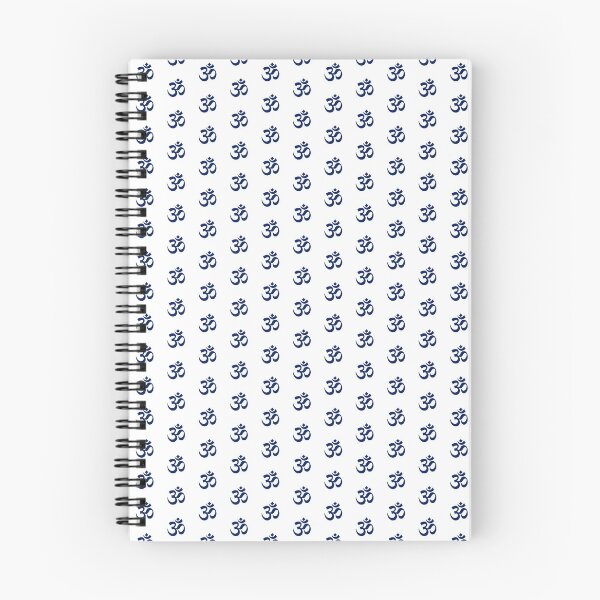 Item preview, Minimalist Navy Blue Om Meditation Symbol designed and sold by pattern-archive.