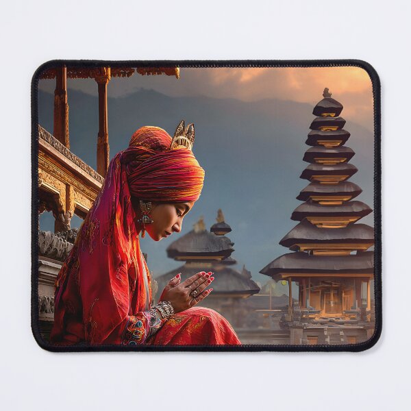 Item preview, Traditional Balinese Ceremony at Temple designed and sold by Artessie.