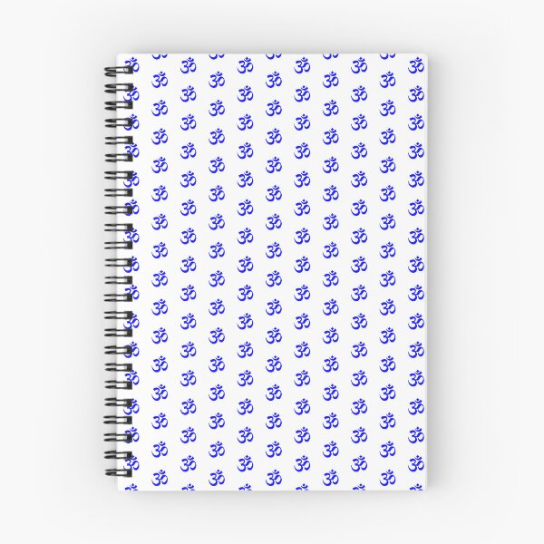 Item preview, Minimalist Blue Om Meditation Symbol designed and sold by pattern-archive.