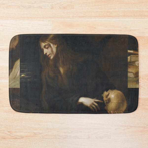Item preview, MAGDALENE WITH A SKULL BY MATEO CEREZO designed and sold by humbleserf.
