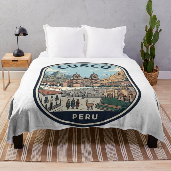 Item preview, Cusco Peru Vintage Travel Badge designed and sold by k3rstman1.