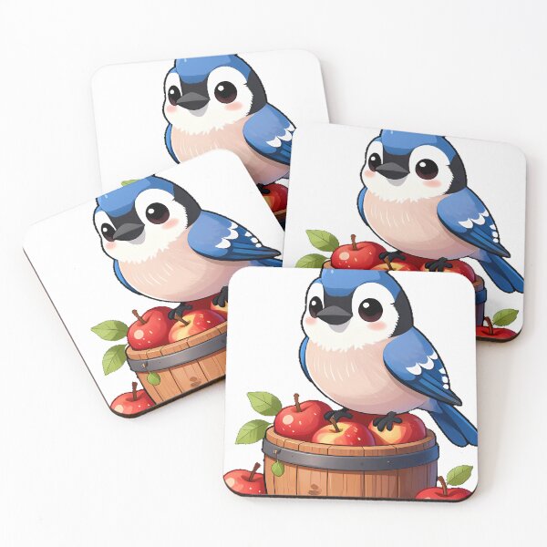Item preview, Blue Jay on Apple Barrel designed and sold by pumsquare.