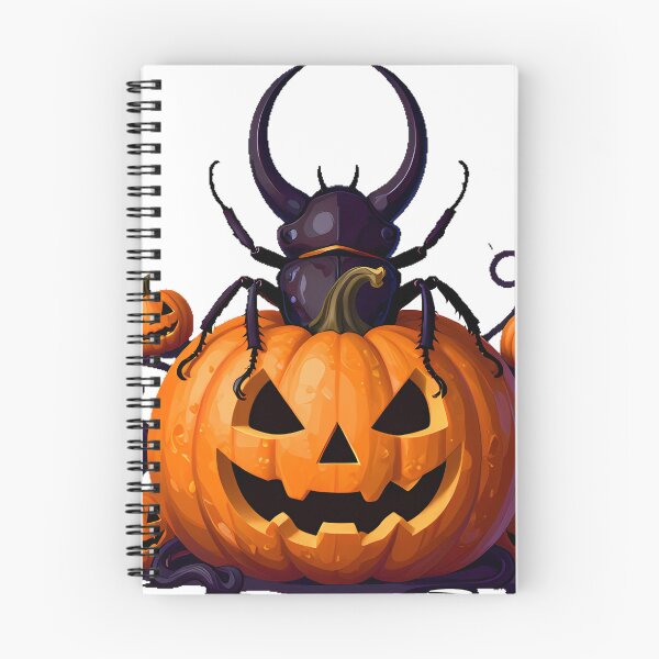 Item preview, Hercules Beetle on Carved Pumpkin designed and sold by IllumeInk.
