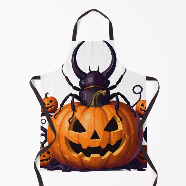 Item preview, Hercules Beetle on Carved Pumpkin designed and sold by IllumeInk.