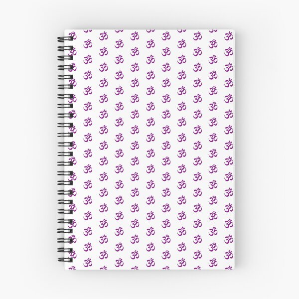 Item preview, Minimalist Purple Om Meditation Symbol designed and sold by pattern-archive.