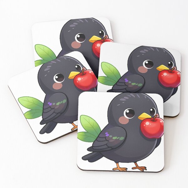 Item preview, Starling with Red Apple designed and sold by pumsquare.