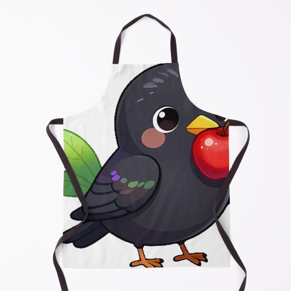 Item preview, Starling with Red Apple designed and sold by pumsquare.