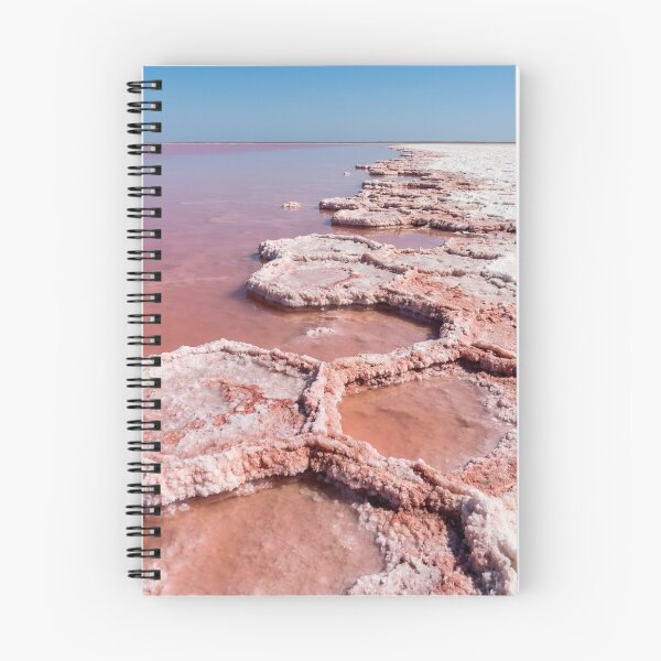 Item preview, Surreal Pink Salt Lake & White Desert Photography designed and sold by conohitoAI-ArtGallery.