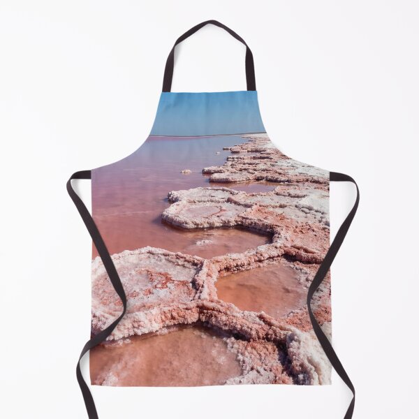 Item preview, Surreal Pink Salt Lake & White Desert Photography designed and sold by conohitoAI-ArtGallery.