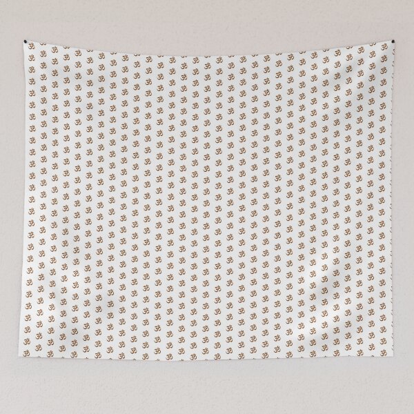 Item preview, Minimalist Brown Om Meditation Symbol designed and sold by pattern-archive.