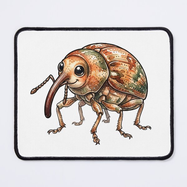 Item preview, Copy of Cute Watercolor Weevil, Cartoon Beetle, Bug Art II designed and sold by Yaremchuk.