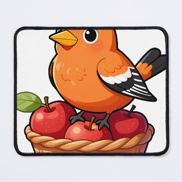 Item preview, Oriole on Apple Basket designed and sold by pumsquare.