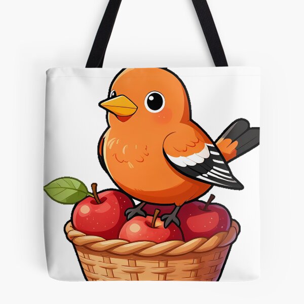 Item preview, Oriole on Apple Basket designed and sold by pumsquare.