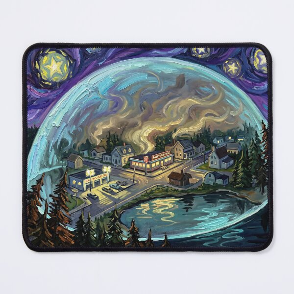 Item preview, Chesters Mill Starry Night Trapped Landscape designed and sold by Bad-Decisions-Designs.