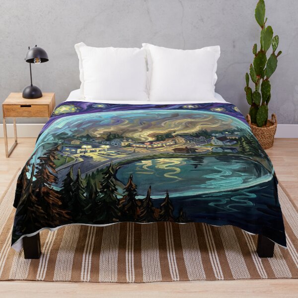Item preview, Chesters Mill Starry Night Trapped Landscape designed and sold by Bad-Decisions-Designs.
