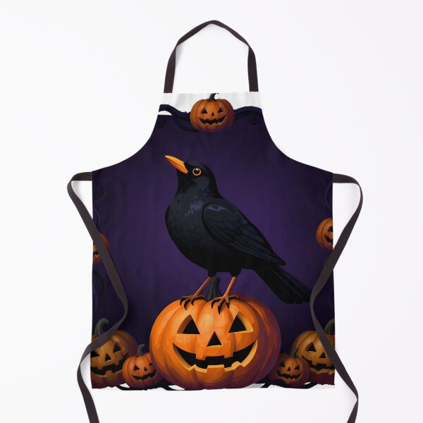 Item preview, Blackbird Singing on Pumpkin designed and sold by IllumeInk.