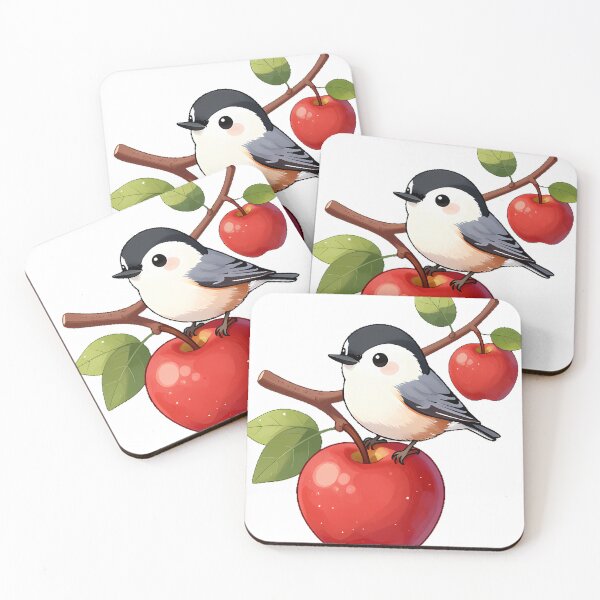 Item preview, Nuthatch on Big Red Apple designed and sold by pumsquare.