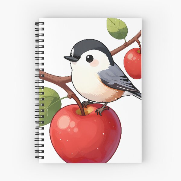 Item preview, Nuthatch on Big Red Apple designed and sold by pumsquare.