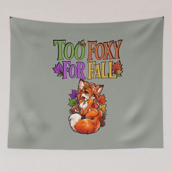 Item preview, Too Foxy for Fall – Cute Sassy Fox Autumn Shirt designed and sold by Aimetoi.
