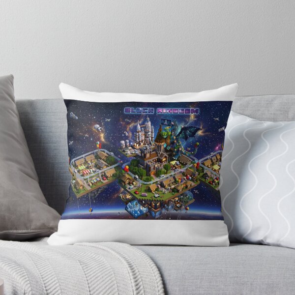 Item preview, Block Kingdom: Cosmic Floating Islands | Voxel Art & Pixel World designed and sold by BalloonArtAe.