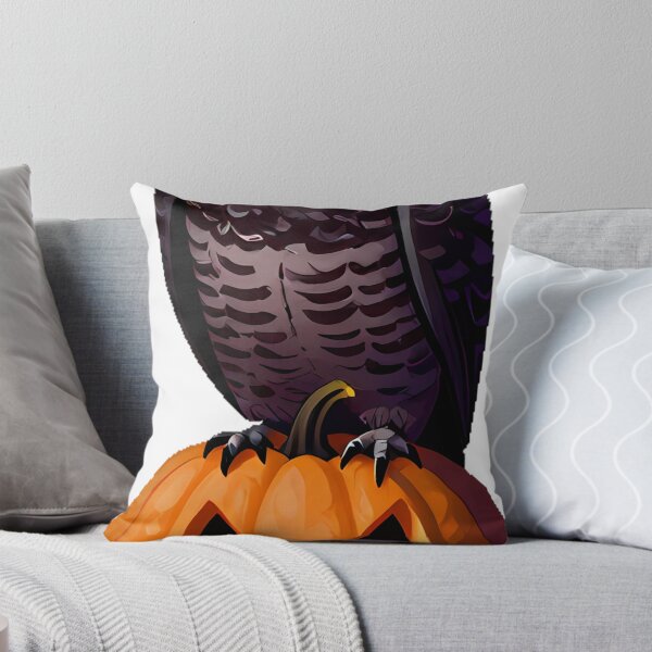 Item preview, Nightjar on Carved Pumpkin designed and sold by IllumeInk.
