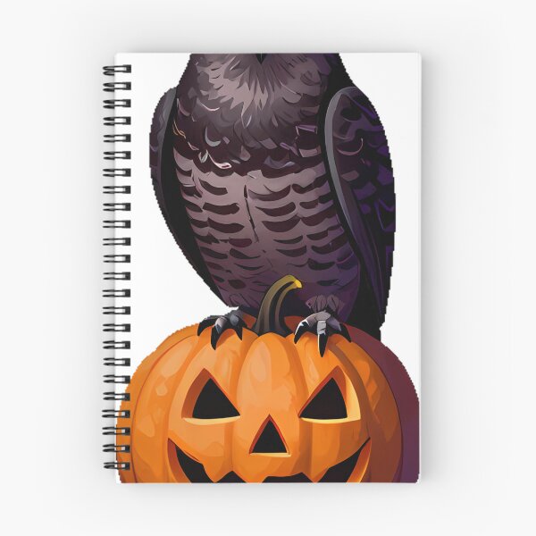 Item preview, Nightjar on Carved Pumpkin designed and sold by IllumeInk.