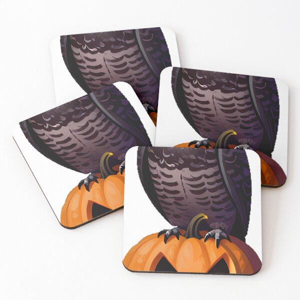 Item preview, Nightjar on Carved Pumpkin designed and sold by IllumeInk.