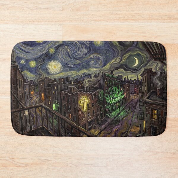 Item preview, The Glades Starry Night Verdant Landscape designed and sold by Bad-Decisions-Designs.