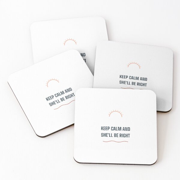 Item preview, Diseño de Keep Calm And She’ll Be Right designed and sold by BondiDrift.