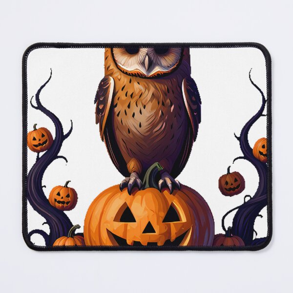 Item preview, Tawny Owl on Carved Pumpkin designed and sold by IllumeInk.