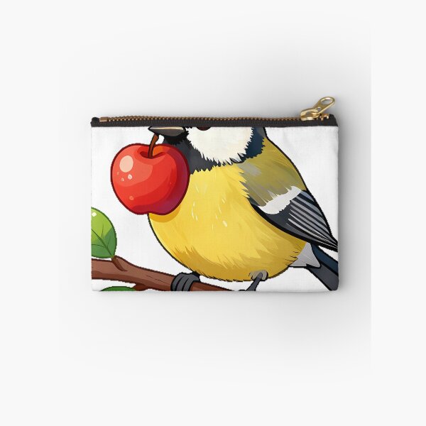 Item preview, Great Tit with Red Apple designed and sold by pumsquare.