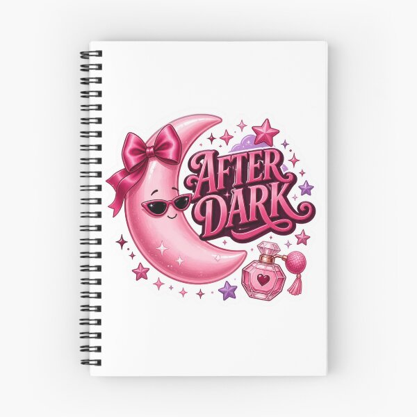 Item preview, After Dark Kawaii Sticker | Pink Moon Night Aesthetic PNG | Cute Girly Fantasy Graphic | Laptop & Journal Decal designed and sold by Stylestickers55.
