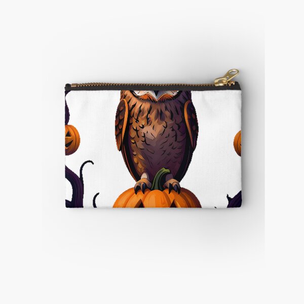 Item preview, Long-Eared Owl on Carved Pumpkin designed and sold by IllumeInk.