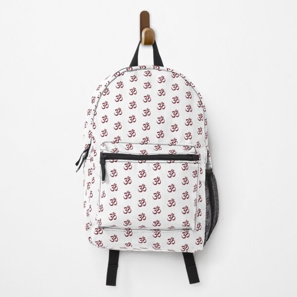 Item preview, Minimalist Burgundy Om Meditation Symbol designed and sold by pattern-archive.