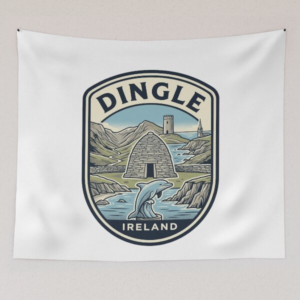 Item preview, Dingle Ireland Peninsula Vintage Travel Badge designed and sold by k3rstman1.