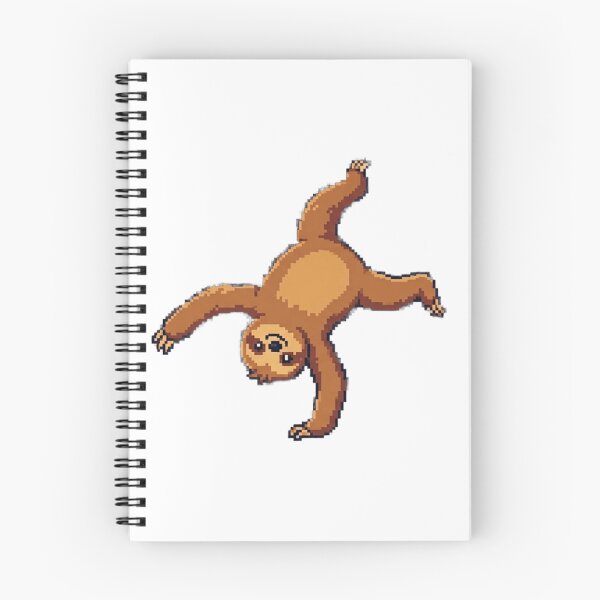 Item preview, 8-Bit Sloth Cartwheel designed and sold by Simsonic.