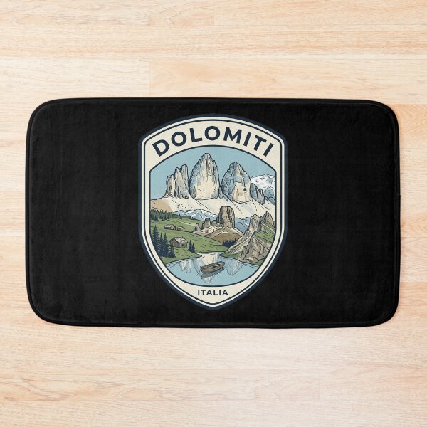 Item preview, Dolomiti Italy Vintage Mountain Travel Badge designed and sold by k3rstman1.