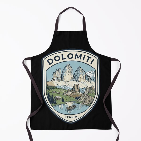 Item preview, Dolomiti Italy Vintage Mountain Travel Badge designed and sold by k3rstman1.