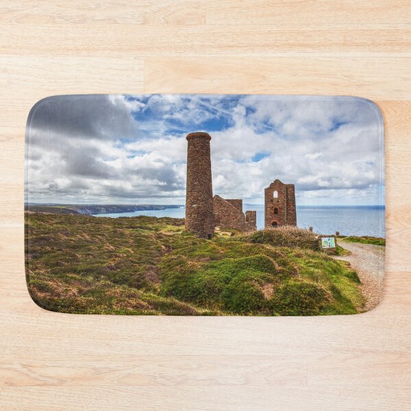 Item preview, Wheal Coates Tin Mine and Chimney on Cornish Clifftop, Cornwall, England designed and sold by Paul Thompson Photography.