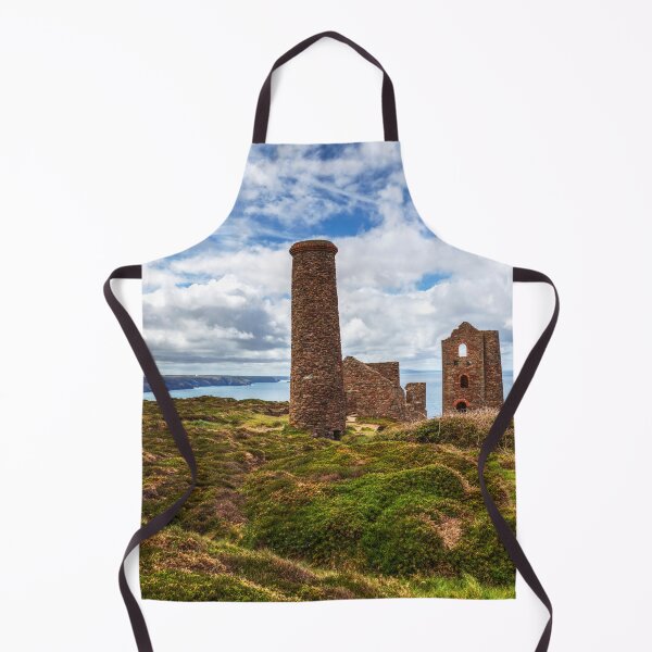 Item preview, Wheal Coates Tin Mine and Chimney on Cornish Clifftop, Cornwall, England designed and sold by Paul Thompson Photography.