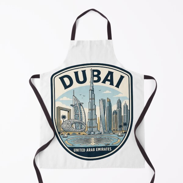 Item preview, Dubai Skyline United Arab Emirates Travel Badge designed and sold by k3rstman1.