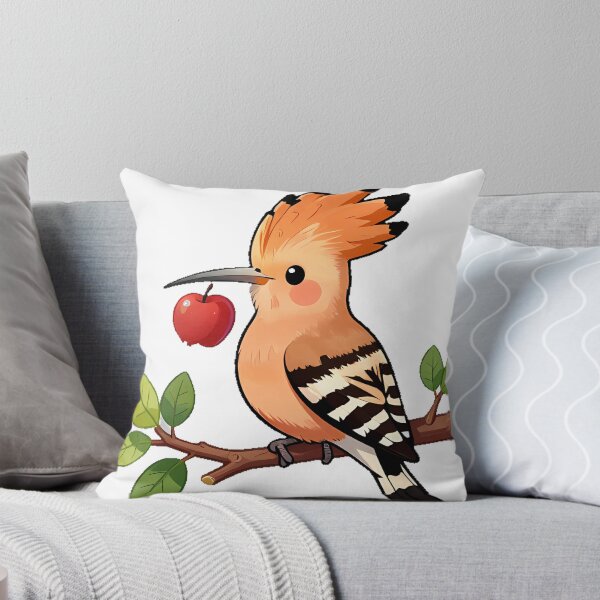 Item preview, Hoopoe with Red Apple designed and sold by pumsquare.