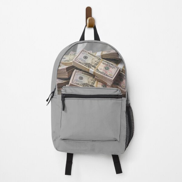 Item preview, 3D Optical Illusion Money Stack Heavy Loaded Clear PVC Tote Bag designed and sold by Sulco Design.