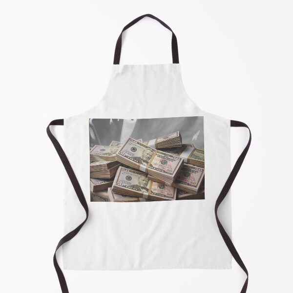 Item preview, 3D Optical Illusion Money Stack Heavy Loaded Clear PVC Tote Bag designed and sold by Sulco Design.