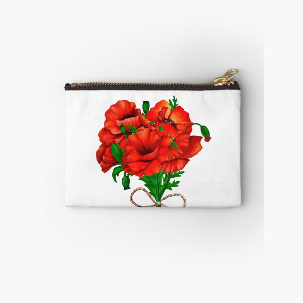 Item preview, Poppy Flowers Bouquet designed and sold by SvetlanaArt.