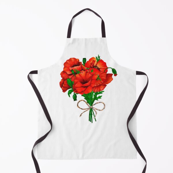 Item preview, Poppy Flowers Bouquet designed and sold by SvetlanaArt.