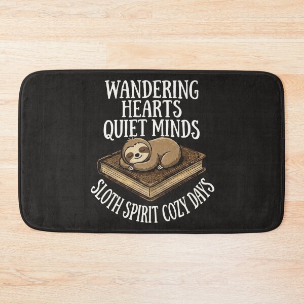 Item preview, WANDERING HEARTS QUIET MINDS ​SLOTH SPIRIT COZY DAYS designed and sold by WH-DESIGN2026.