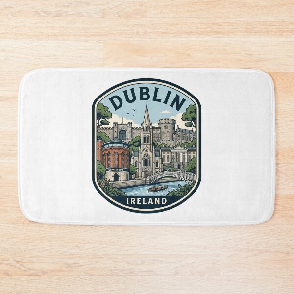 Item preview, Dublin Ireland Vintage Travel Badge designed and sold by k3rstman1.