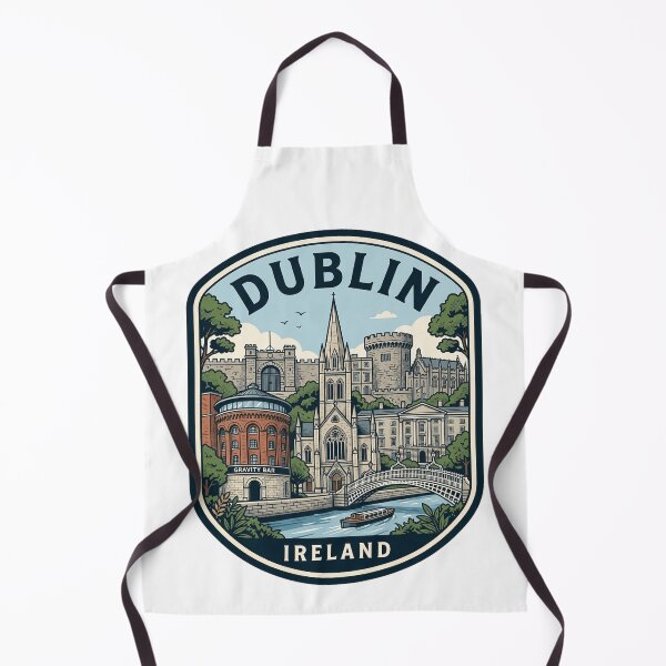 Item preview, Dublin Ireland Vintage Travel Badge designed and sold by k3rstman1.